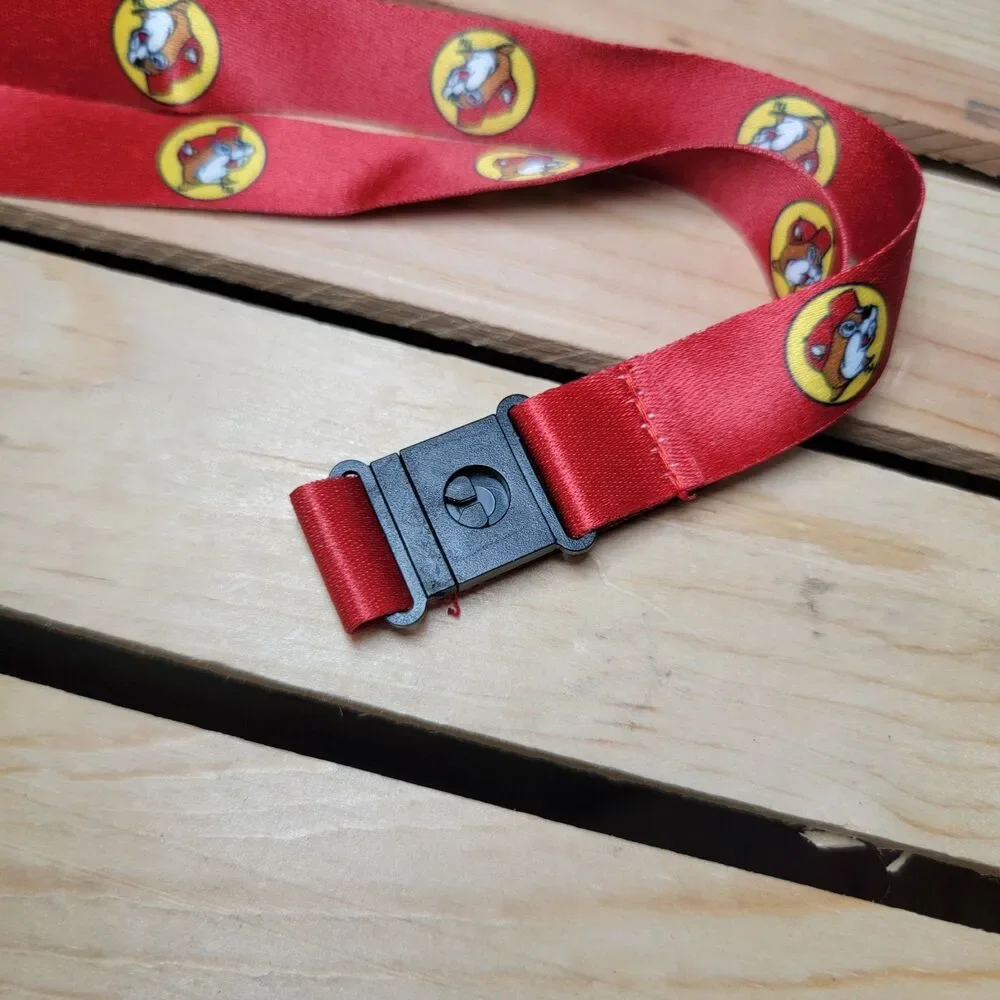 Buc-ee's Beaver Lanyard w/ Clip - NWT
